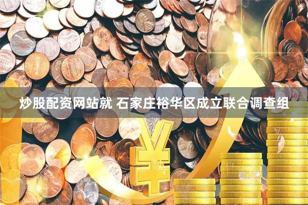 炒股配资网站就 石家庄裕华区成立联合调查组